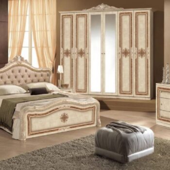 Dormitor Luisa Beige 6A 160